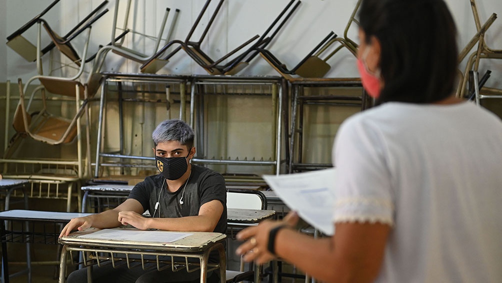 La vuelta a las aulas se realiza de manera gradual en Santa Fe.